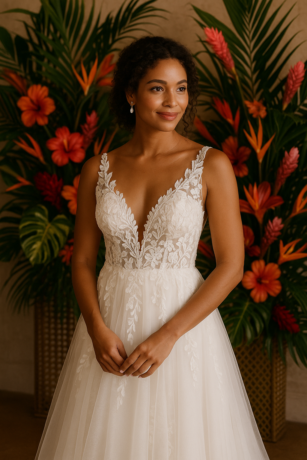 robe de mariée en Martinique