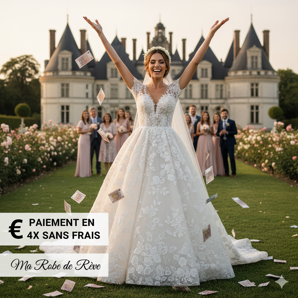 Robe de mariée petit budget gemini generated image peq65npeq65npeq6