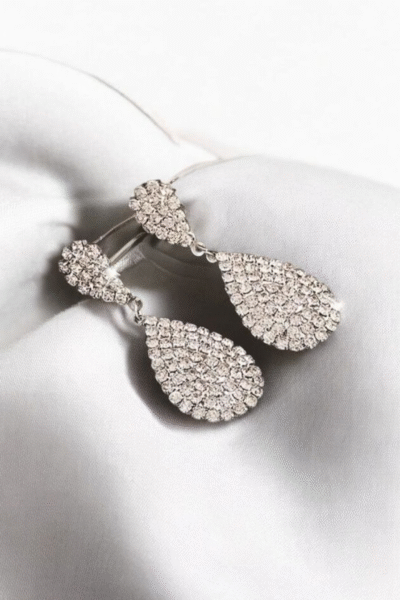 Boucles d’oreilles “Larmes de Cristal”
